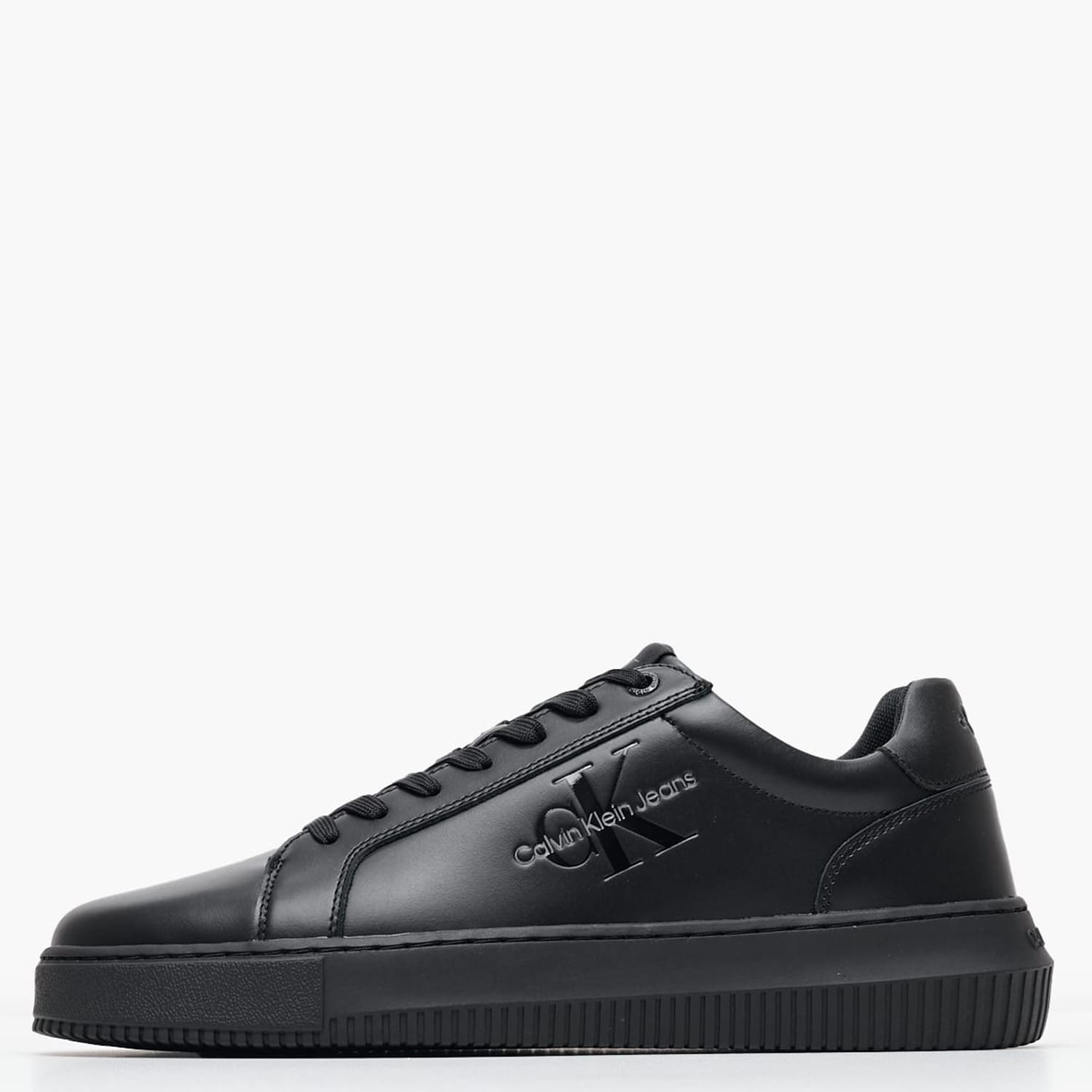 Ανδρικά Παπούτσια Casual Chunky.Cupsole.B.2 Μαύρο Δέρμα Calvin Klein