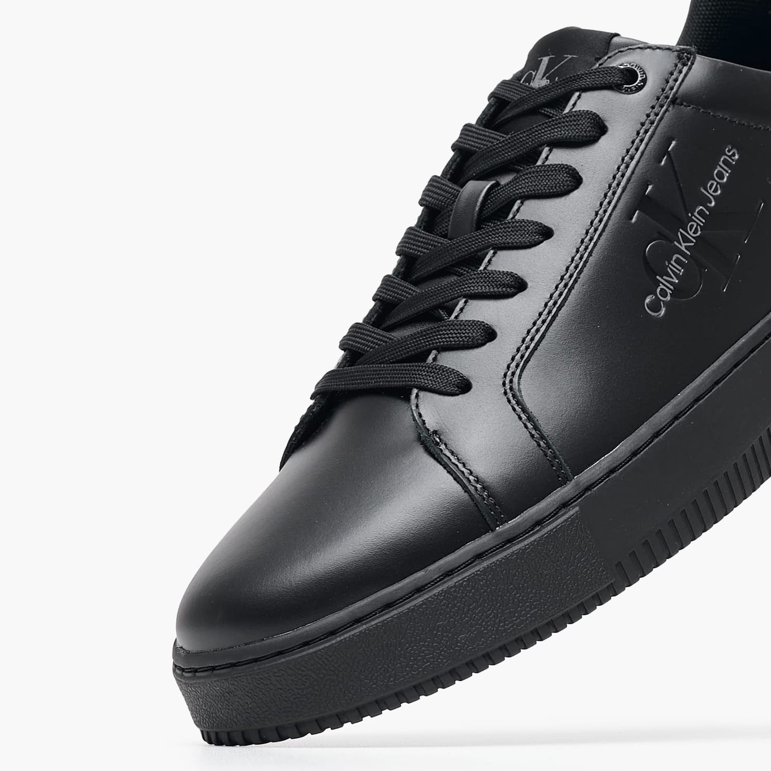 Ανδρικά Παπούτσια Casual Chunky.Cupsole.B.2 Μαύρο Δέρμα Calvin Klein