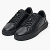 Men Casual Shoes Chunky.Cupsole.B.2 Black Leather Calvin Klein Men Casual Shoes Chunky.Cupsole.B.2 Black Leather Calvin Klein