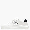 Men Casual Shoes Chunky.Cupsole.B.2 White Leather Calvin Klein Men Casual Shoes Chunky.Cupsole.B.2 White Leather Calvin Klein