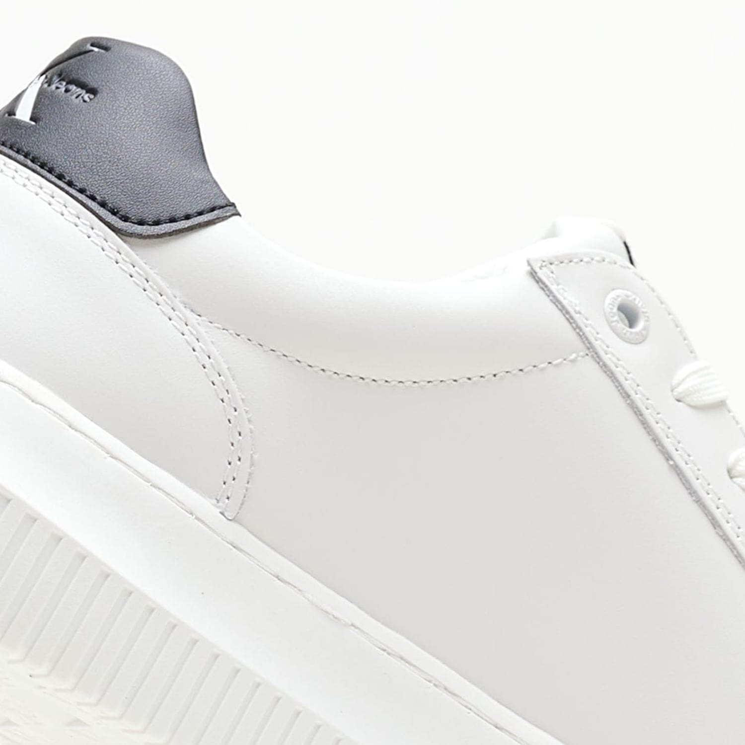 Men Casual Shoes Chunky.Cupsole.B.2 White Leather Calvin Klein Men Casual Shoes Chunky.Cupsole.B.2 White Leather Calvin Klein
