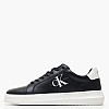 Ανδρικά Παπούτσια Casual Chunky.Cupsole.B Μαύρο Δέρμα Calvin Klein Ανδρικά Παπούτσια Casual Chunky.Cupsole.B Μαύρο Δέρμα Calvin Klein