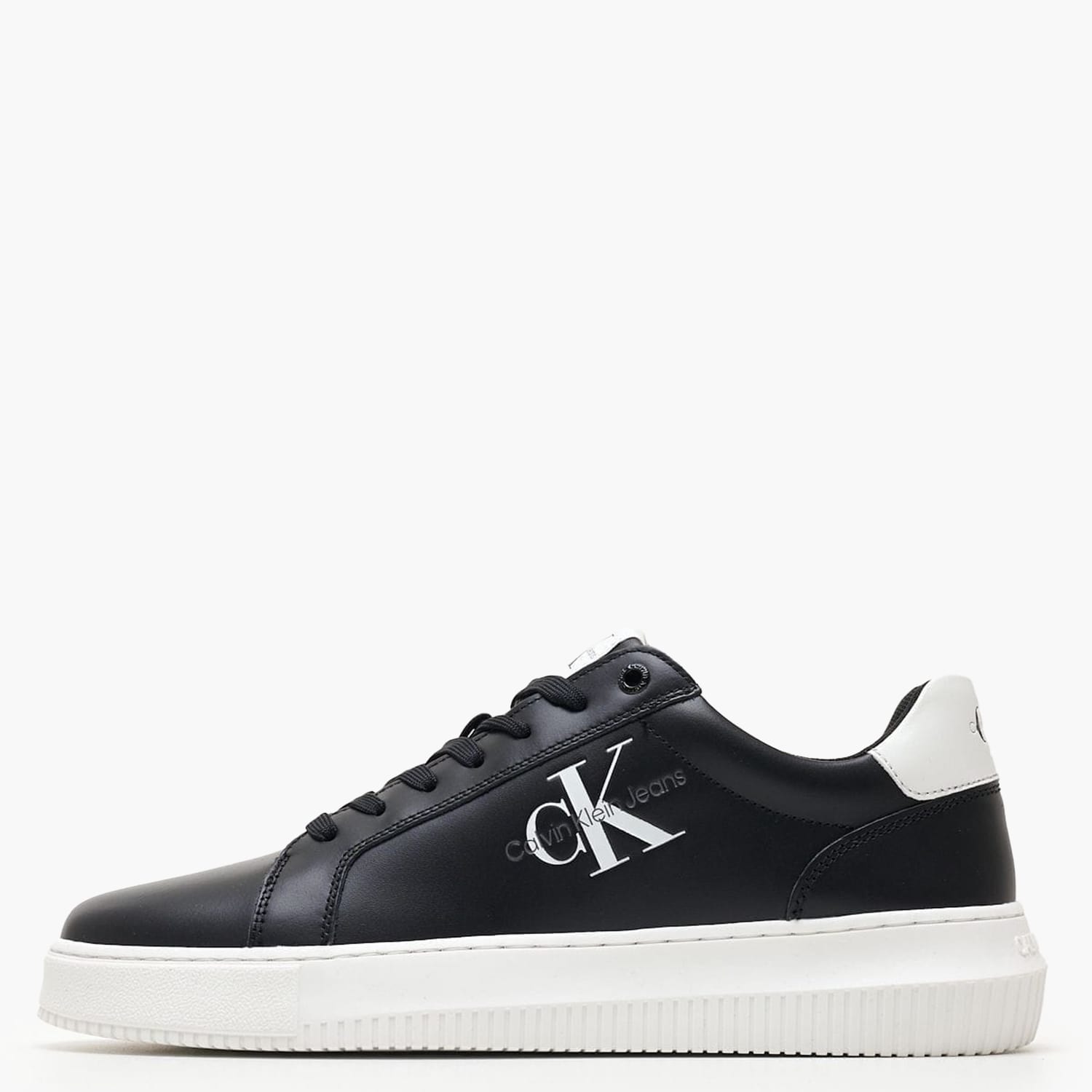 Ανδρικά Παπούτσια Casual Chunky.Cupsole.B Μαύρο Δέρμα Calvin Klein