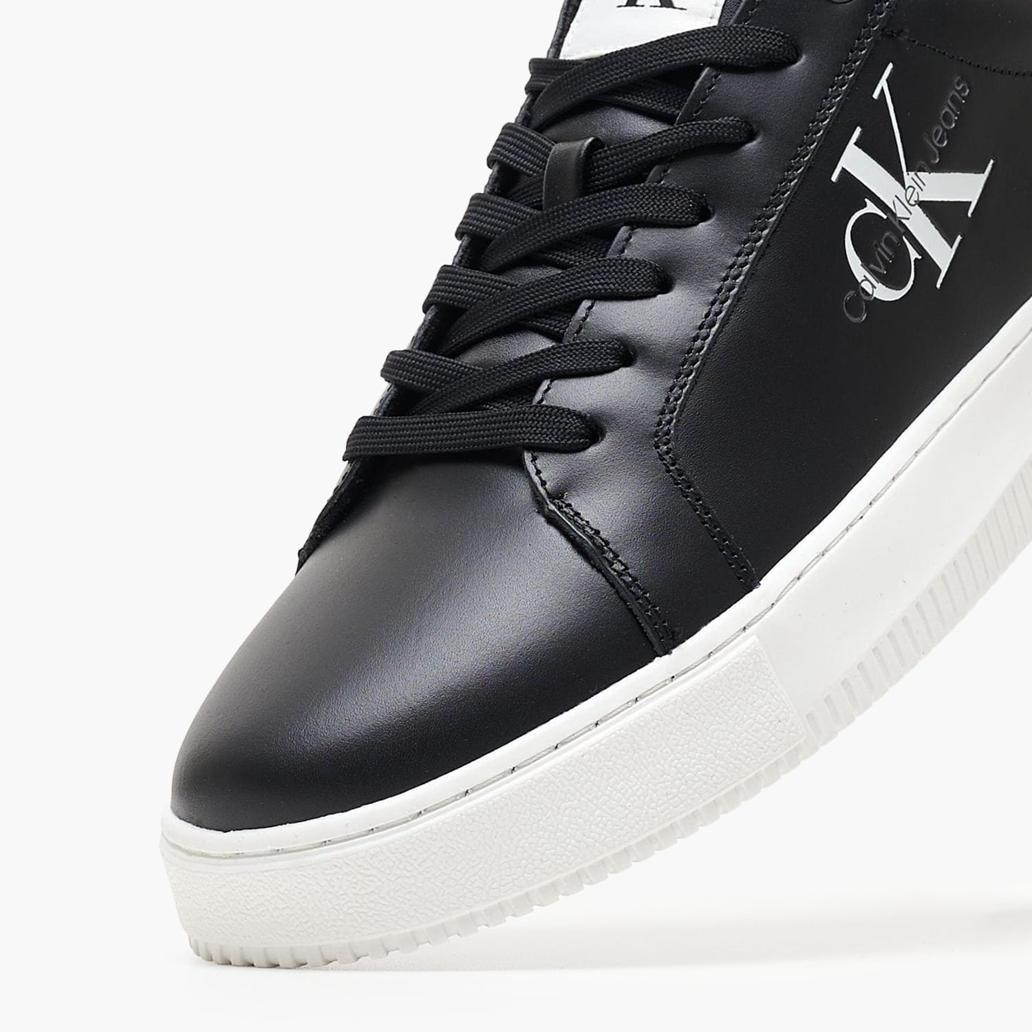 Ανδρικά Παπούτσια Casual Chunky.Cupsole.B Μαύρο Δέρμα Calvin Klein