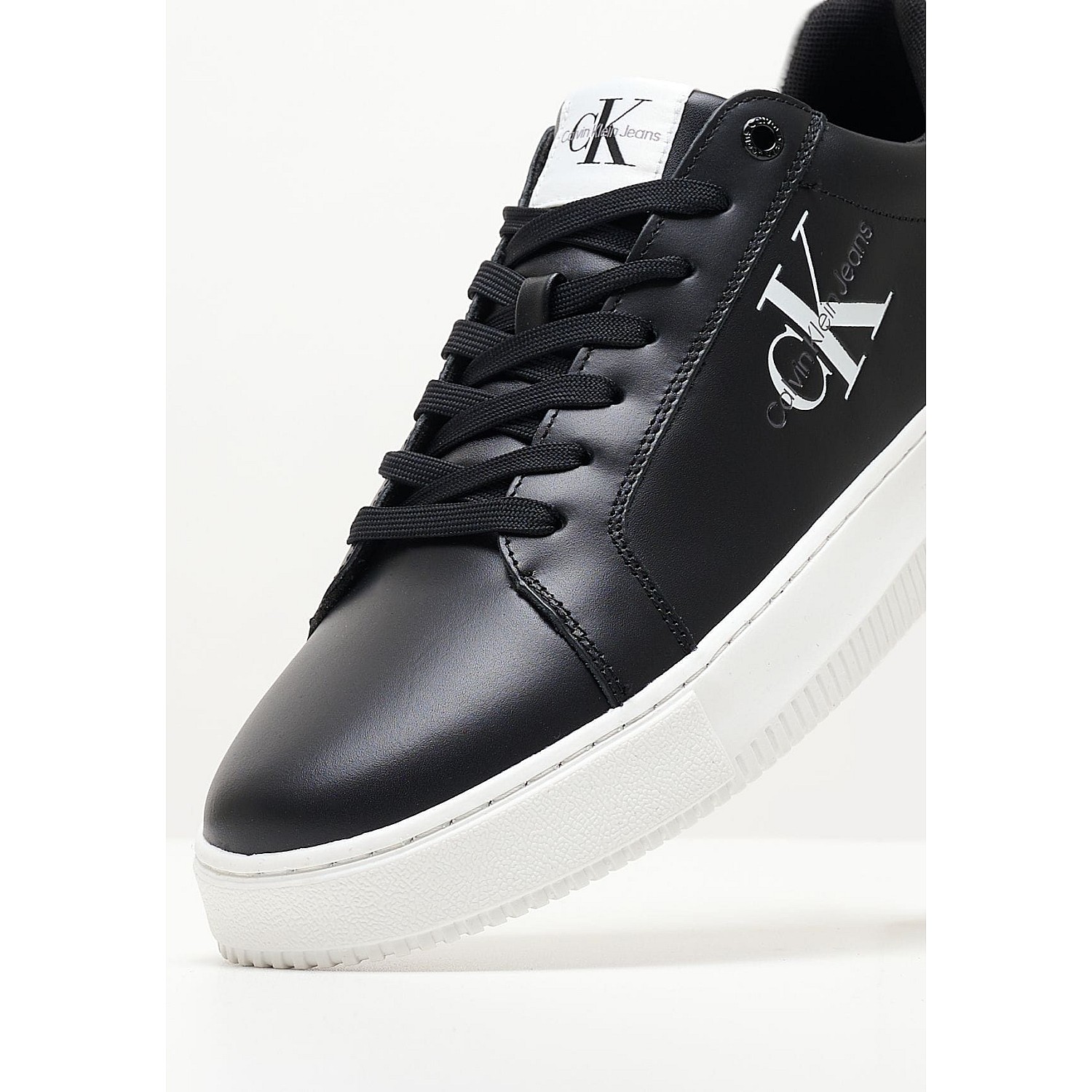 Ανδρικά Παπούτσια Casual Chunky.Cupsole.B Μαύρο Δέρμα Calvin Klein
