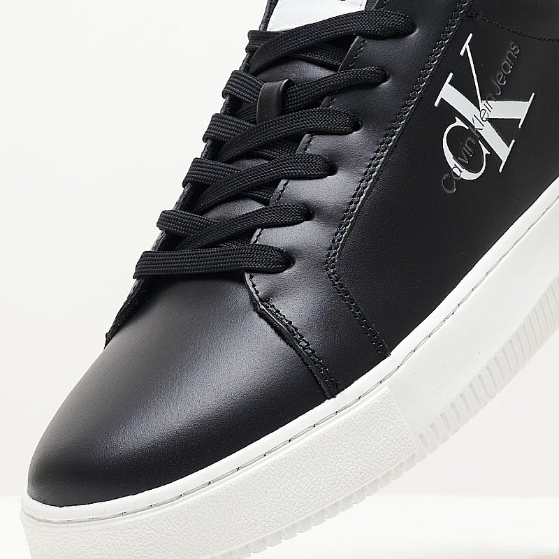Ανδρικά Παπούτσια Casual Chunky.Cupsole.B Μαύρο Δέρμα Calvin Klein