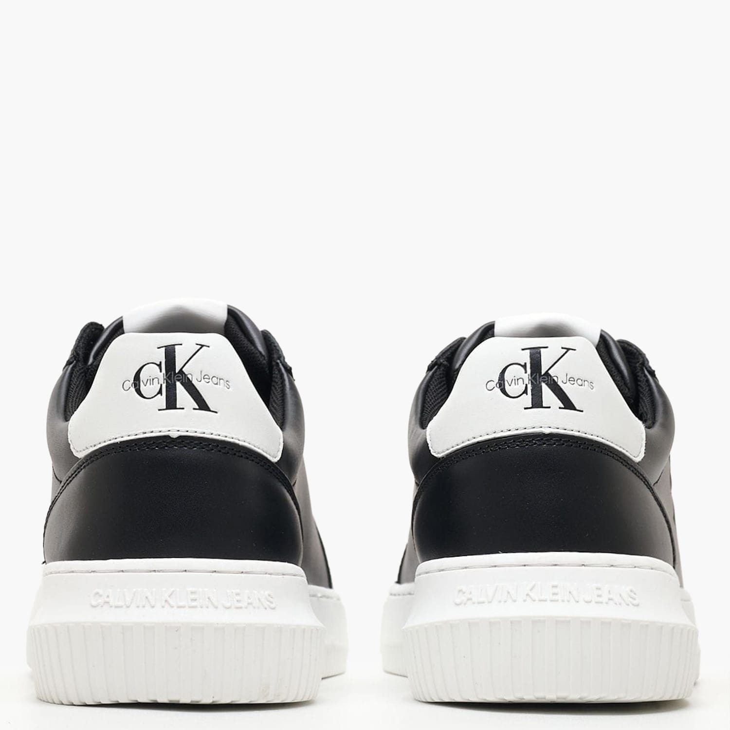 Ανδρικά Παπούτσια Casual Chunky.Cupsole.B Μαύρο Δέρμα Calvin Klein Ανδρικά Παπούτσια Casual Chunky.Cupsole.B Μαύρο Δέρμα Calvin Klein