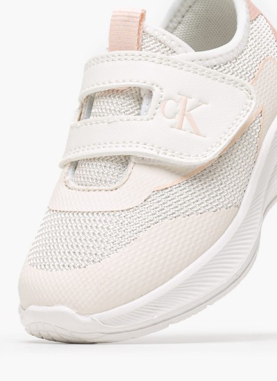 Παιδικά Παπούτσια Casual Bubblex.G Άσπρο ECOleather Geox