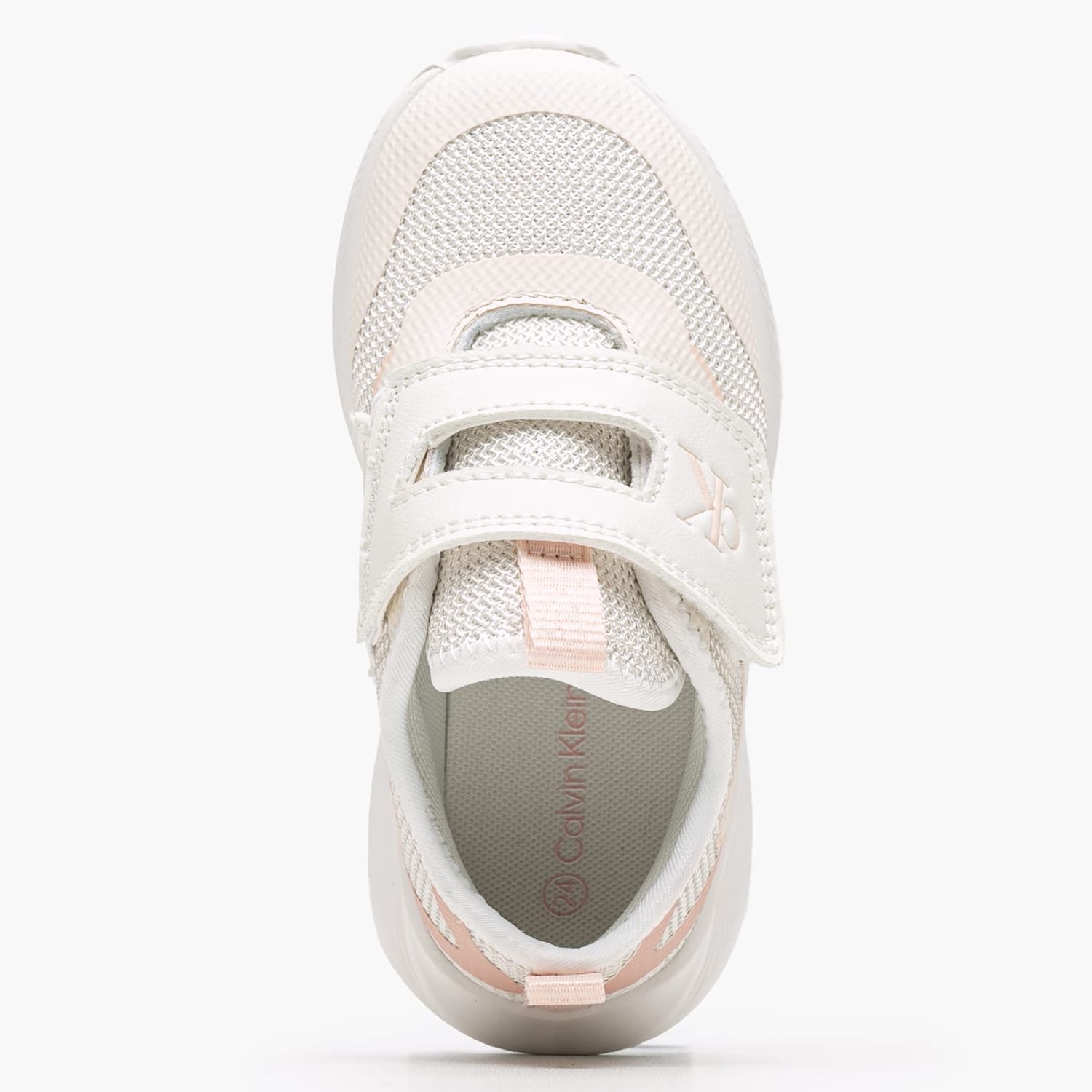 Παιδικά Παπούτσια Casual Cro.Sneaker Άσπρο ECOleather-Ύφασμα Calvin Klein Παιδικά Παπούτσια Casual Cro.Sneaker Άσπρο ECOleather-Ύφασμα Calvin Klein