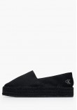 Γυναικείες Εσπαντρίγιες Espa.Flatform Μαύρο Ύφασμα Calvin Klein