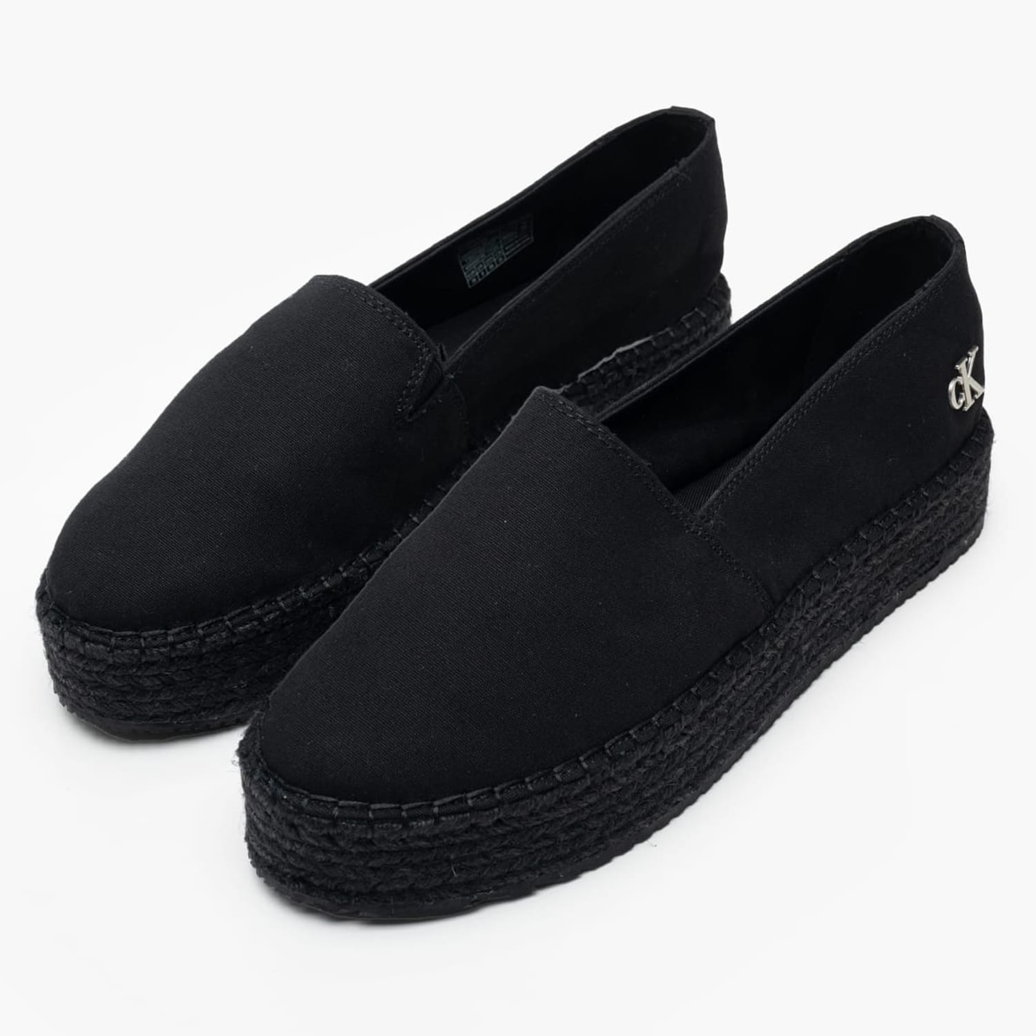 Women Espadrilles Espa.Flatform Black Fabric Calvin Klein Women Espadrilles Espa.Flatform Black Fabric Calvin Klein