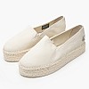 Γυναικείες Εσπαντρίγιες Espa.Flatform Μπεζ Ύφασμα Calvin Klein Γυναικείες Εσπαντρίγιες Espa.Flatform Μπεζ Ύφασμα Calvin Klein