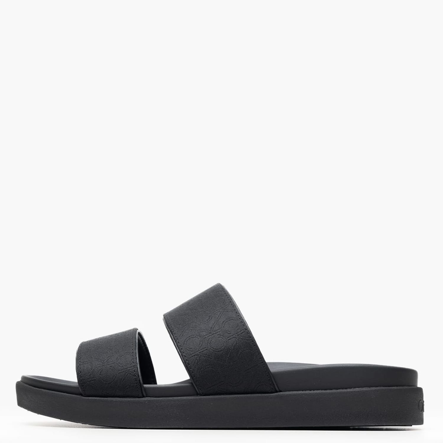 Γυναικεία Flats Flat.Sd Μαύρο Ύφασμα Calvin Klein
