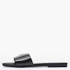 Women Flats Flat.Slide Black ECOleather Calvin Klein Women Flats Flat.Slide Black ECOleather Calvin Klein