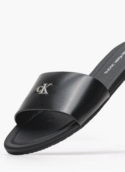 Γυναικείες Ζώνες Bridge.Belt Μαύρο ECOleather Calvin Klein