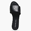 Women Flats Flat.Slide Black ECOleather Calvin Klein Women Flats Flat.Slide Black ECOleather Calvin Klein