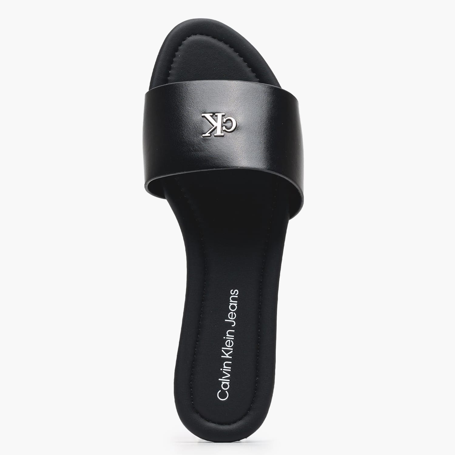 Women Flats Flat.Slide Black ECOleather Calvin Klein Women Flats Flat.Slide Black ECOleather Calvin Klein
