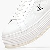 Γυναικεία Παπούτσια Casual Flatf.Mg Άσπρο Δέρμα Calvin Klein Γυναικεία Παπούτσια Casual Flatf.Mg Άσπρο Δέρμα Calvin Klein