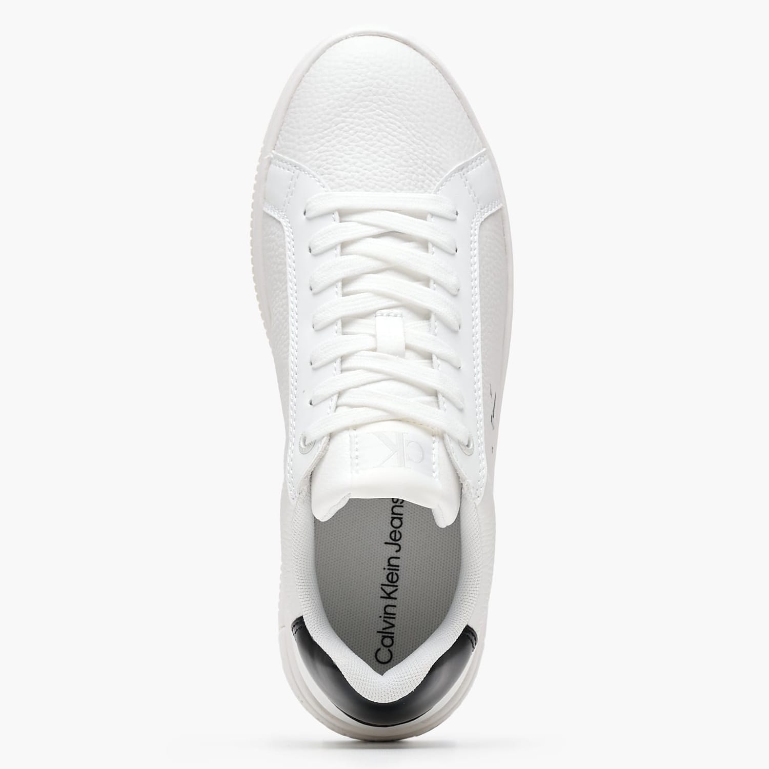 Γυναικεία Παπούτσια Casual Flatf.Mg Άσπρο Δέρμα Calvin Klein Γυναικεία Παπούτσια Casual Flatf.Mg Άσπρο Δέρμα Calvin Klein