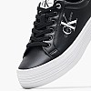 Γυναικεία Παπούτσια Casual Flatform.Vulc Μαύρο Δέρμα Calvin Klein Γυναικεία Παπούτσια Casual Flatform.Vulc Μαύρο Δέρμα Calvin Klein