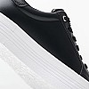 Γυναικεία Παπούτσια Casual Flatform.Vulc Μαύρο Δέρμα Calvin Klein Γυναικεία Παπούτσια Casual Flatform.Vulc Μαύρο Δέρμα Calvin Klein
