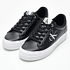 Γυναικεία Παπούτσια Casual Flatform.Vulc Μαύρο Δέρμα Calvin Klein Γυναικεία Παπούτσια Casual Flatform.Vulc Μαύρο Δέρμα Calvin Klein