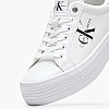 Women Casual Shoes Flatform.Vulc White Leather Calvin Klein Women Casual Shoes Flatform.Vulc White Leather Calvin Klein