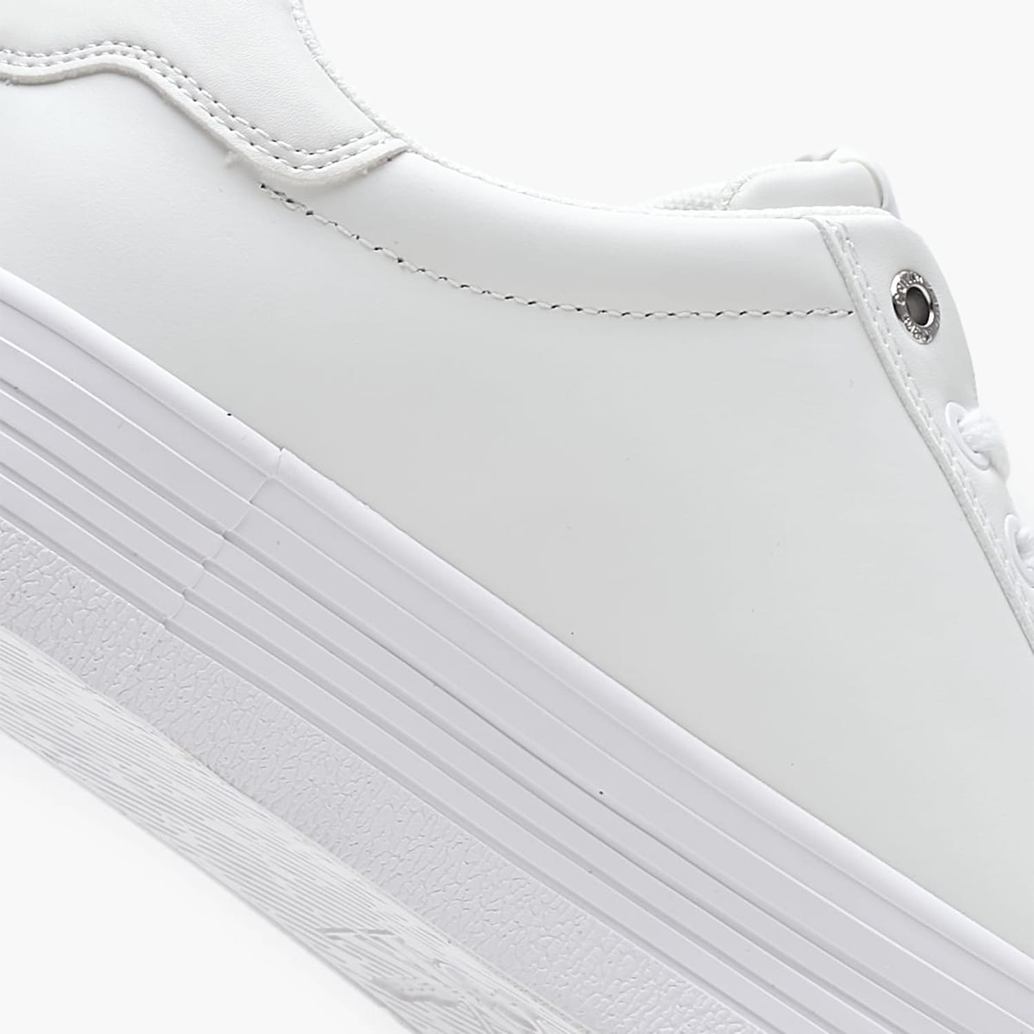 Women Casual Shoes Flatform.Vulc White Leather Calvin Klein Women Casual Shoes Flatform.Vulc White Leather Calvin Klein