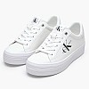 Women Casual Shoes Flatform.Vulc White Leather Calvin Klein Women Casual Shoes Flatform.Vulc White Leather Calvin Klein