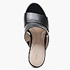 Γυναικεία Mules Heel.M Μαύρο Δέρμα Calvin Klein Γυναικεία Mules Heel.M Μαύρο Δέρμα Calvin Klein