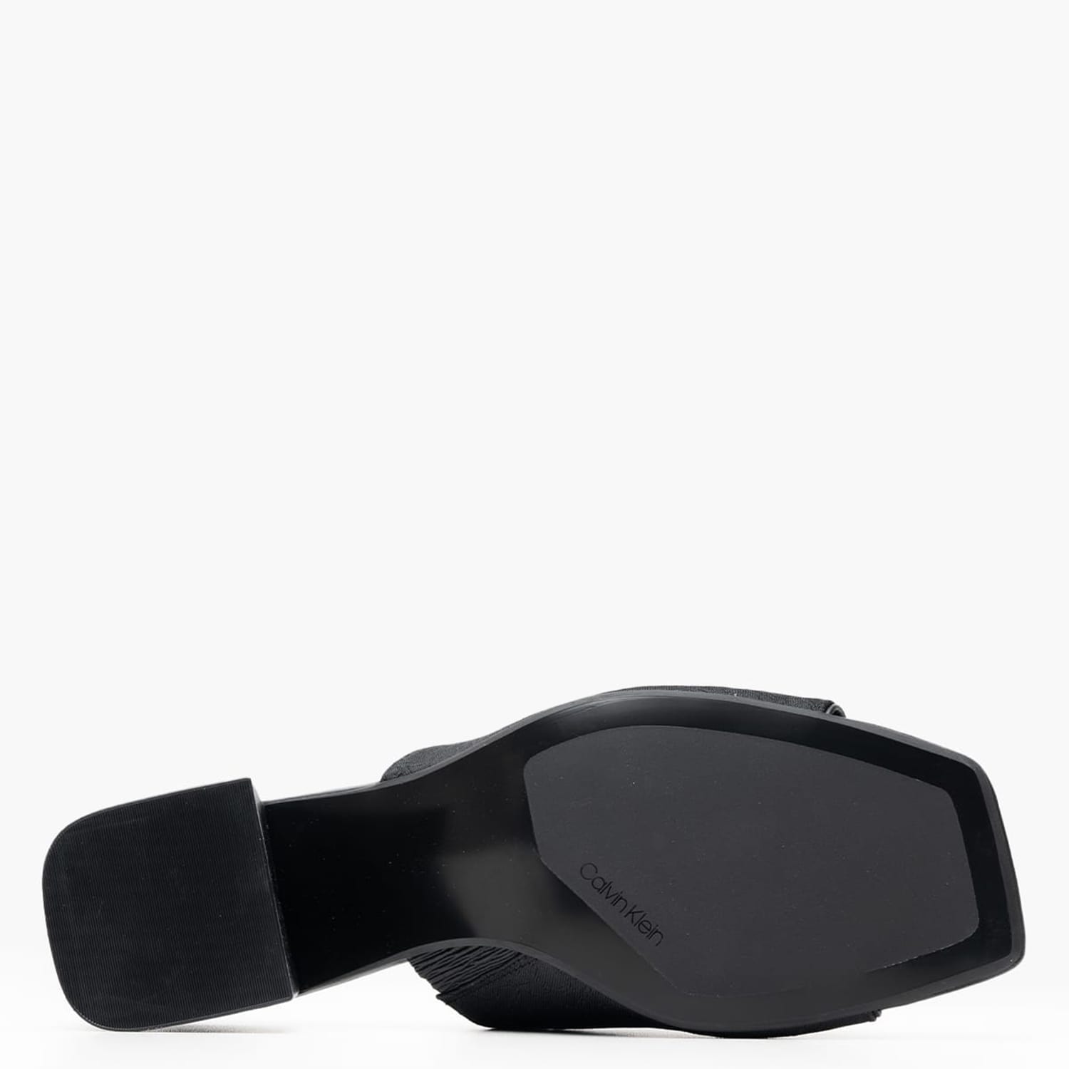 Γυναικεία Mules Heel.Slide Μαύρο Ύφασμα Calvin Klein Γυναικεία Mules Heel.Slide Μαύρο Ύφασμα Calvin Klein