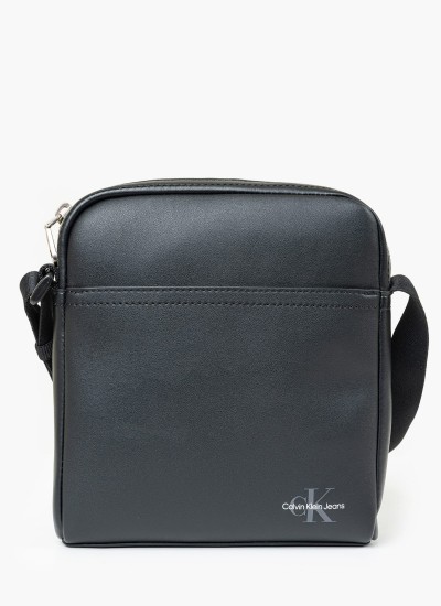 Ανδρικές Τσάντες Ultralight.Reporter Μαύρο ECOleather Calvin Klein