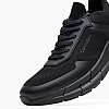 Ανδρικά Παπούτσια Casual Laceup.Knit.B Μαύρο ECOleather-Ύφασμα Calvin Klein Ανδρικά Παπούτσια Casual Laceup.Knit.B Μαύρο ECOleather-Ύφασμα Calvin Klein