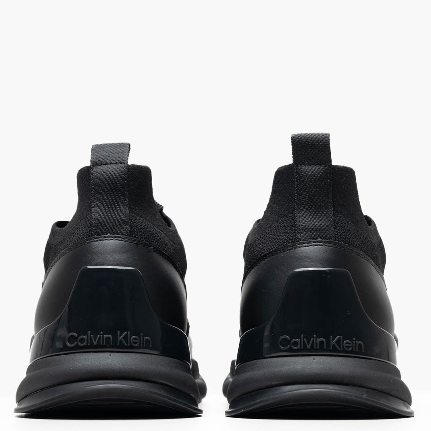 Ανδρικά Παπούτσια Casual Laceup.Knit.B Μαύρο ECOleather-Ύφασμα Calvin Klein Ανδρικά Παπούτσια Casual Laceup.Knit.B Μαύρο ECOleather-Ύφασμα Calvin Klein