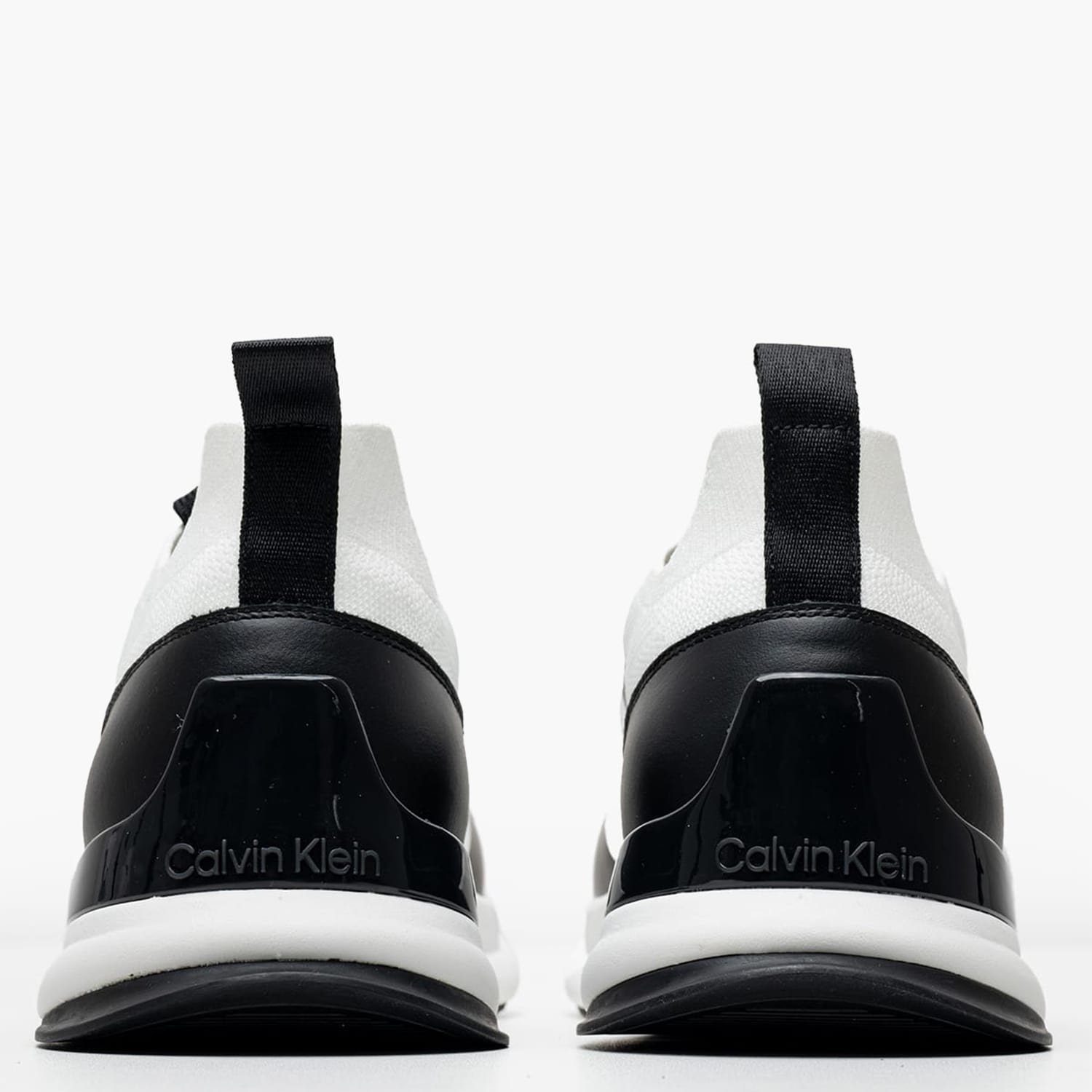 Ανδρικά Παπούτσια Casual Laceup.Knit Άσπρο ECOleather-Ύφασμα Calvin Klein Ανδρικά Παπούτσια Casual Laceup.Knit Άσπρο ECOleather-Ύφασμα Calvin Klein