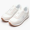 Γυναικεία Παπούτσια Casual Laceup.Mg Άσπρο Δέρμα-Δέρμα Καστόρι Calvin Klein Γυναικεία Παπούτσια Casual Laceup.Mg Άσπρο Δέρμα-Δέρμα Καστόρι Calvin Klein