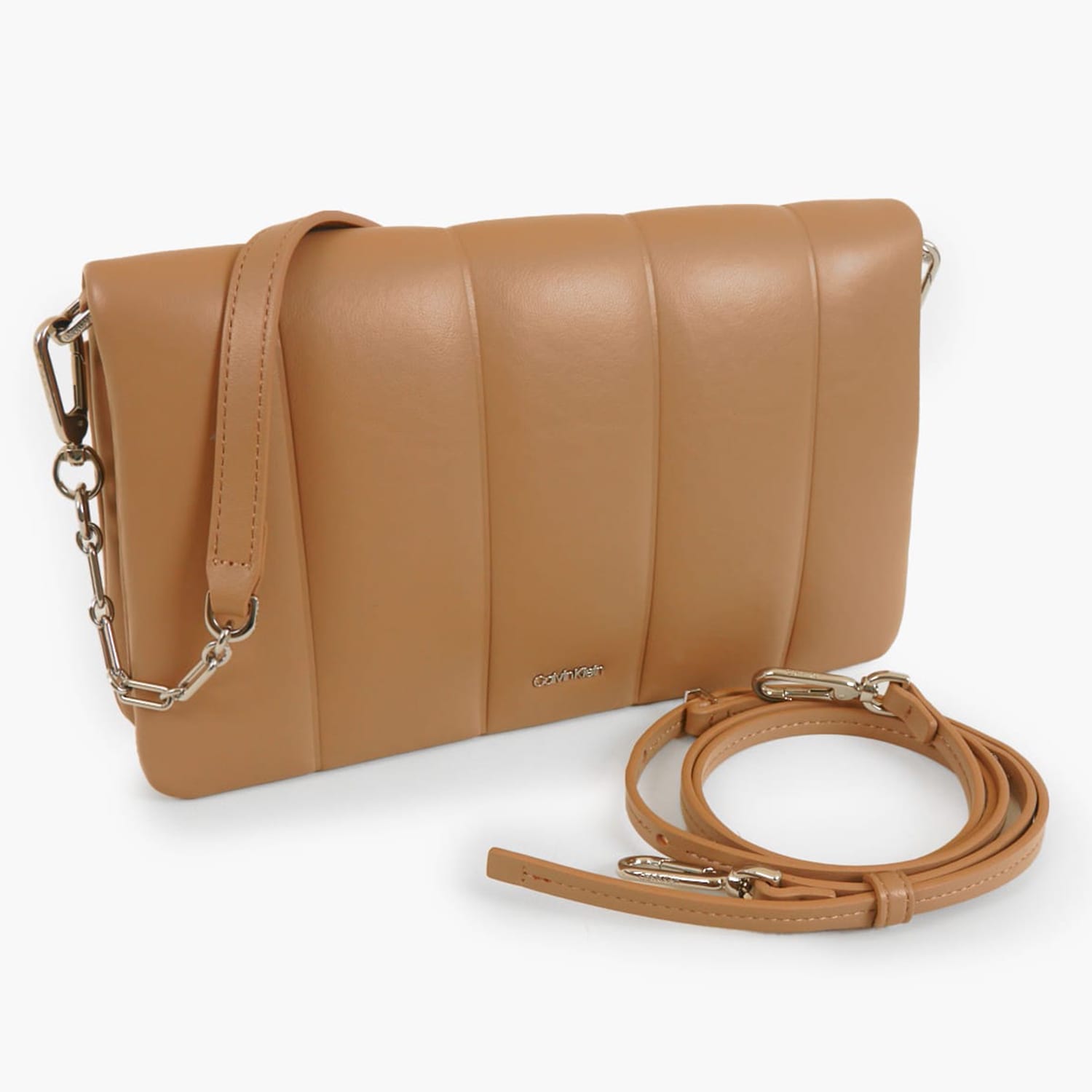 Γυναικείες Τσάντες Line.Quilt Μπεζ ECOleather Calvin Klein Γυναικείες Τσάντες Line.Quilt Μπεζ ECOleather Calvin Klein