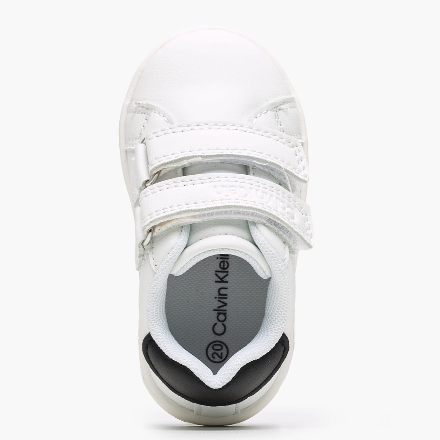 Kids Casual Shoes Low.Cut White ECOleather Calvin Klein Kids Casual Shoes Low.Cut White ECOleather Calvin Klein