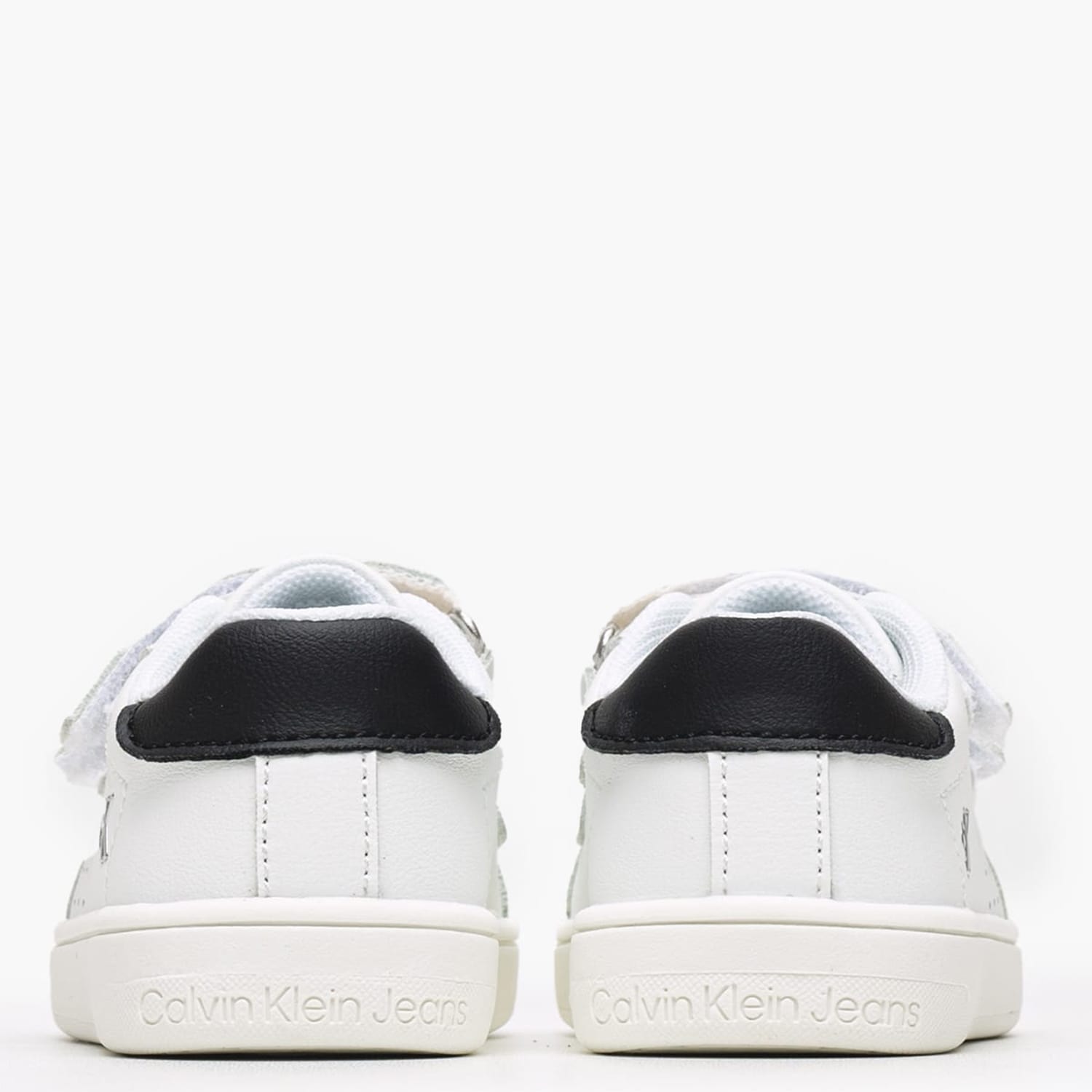 Kids Casual Shoes Low.Cut White ECOleather Calvin Klein Kids Casual Shoes Low.Cut White ECOleather Calvin Klein