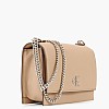 Γυναικείες Τσάντες Minimal.Flap Μπεζ ECOleather Calvin Klein Γυναικείες Τσάντες Minimal.Flap Μπεζ ECOleather Calvin Klein