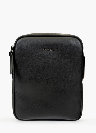 Ανδρικές Τσάντες Ultralight.Reporter Μαύρο ECOleather Calvin Klein