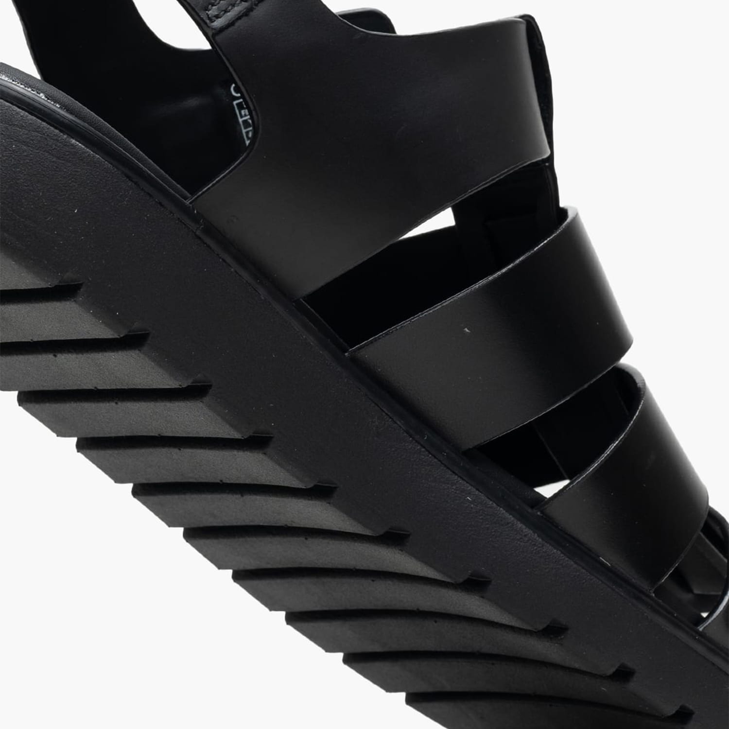 Women Platforms Low Molded.Sdl Black Leather Calvin Klein Women Platforms Low Molded.Sdl Black Leather Calvin Klein