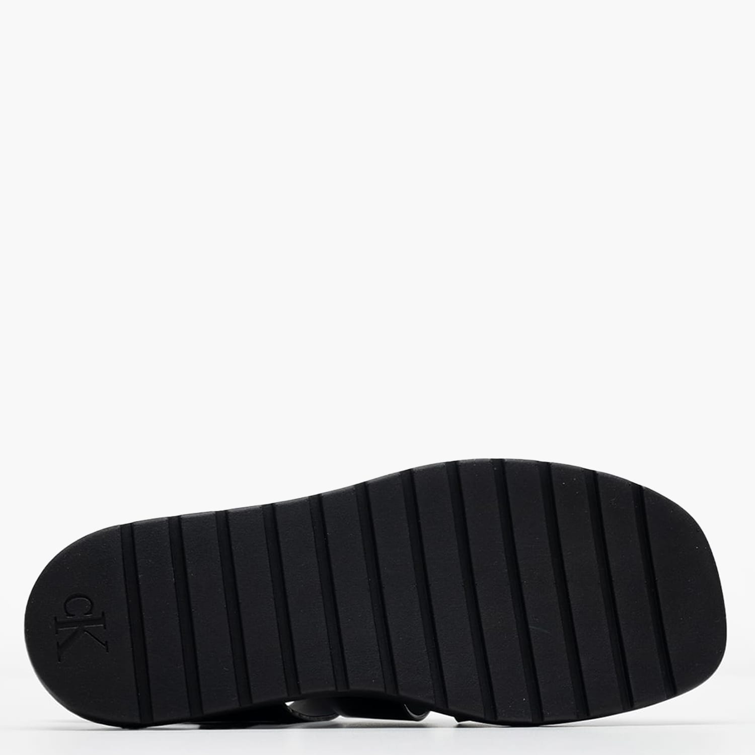 Women Platforms Low Molded.Sdl Black Leather Calvin Klein Women Platforms Low Molded.Sdl Black Leather Calvin Klein