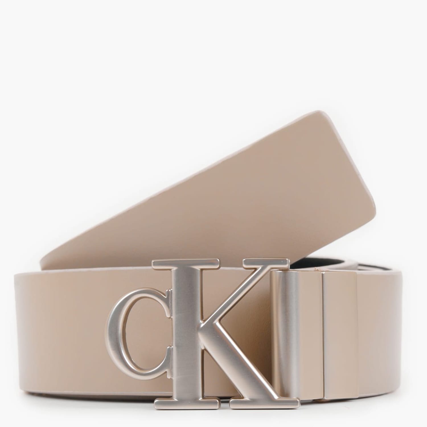 Γυναικείες Ζώνες Mono.Rev3 Γκρι Δέρμα Calvin Klein