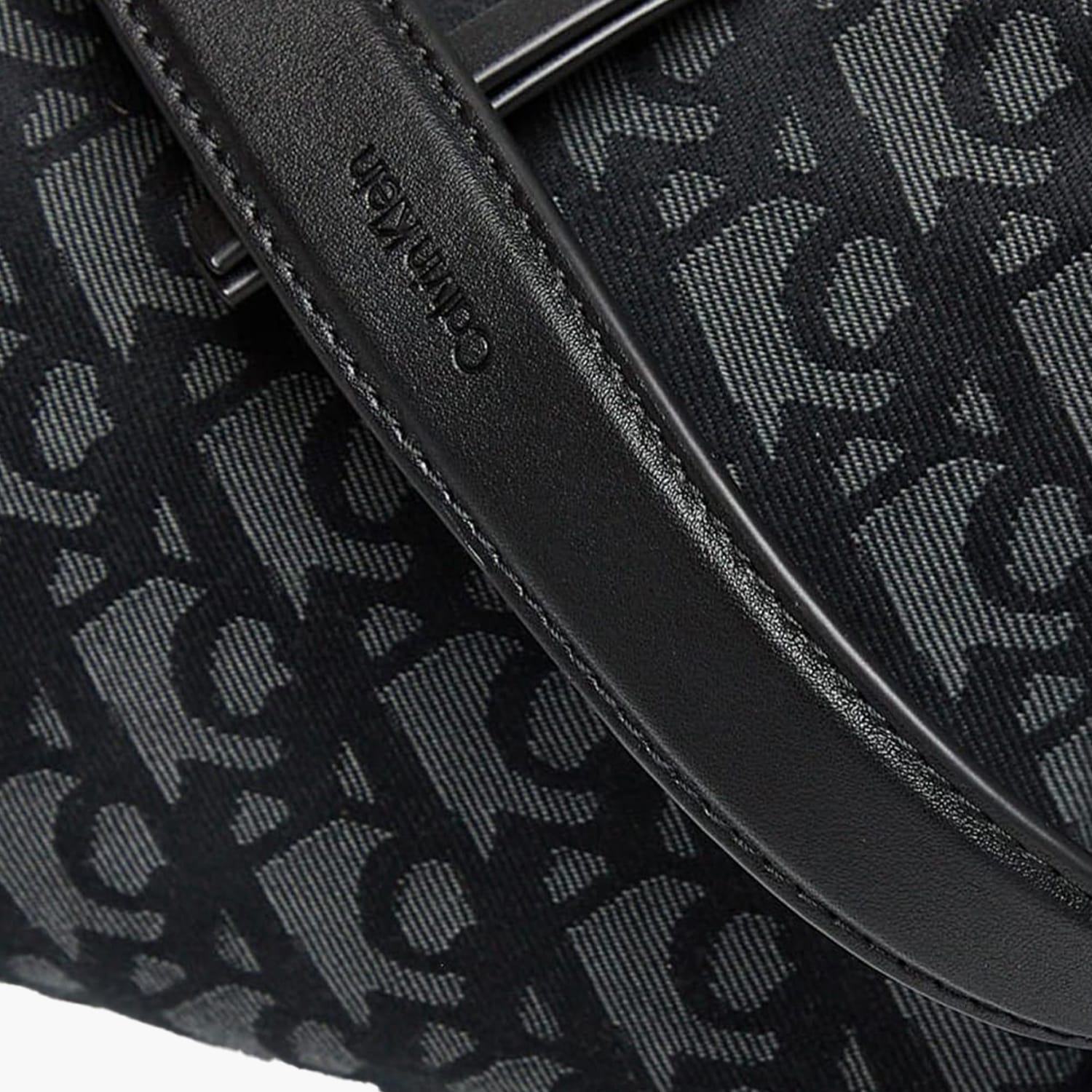 Γυναικείες Τσάντες Monogram.Drop Μαύρο Ύφασμα Calvin Klein Γυναικείες Τσάντες Monogram.Drop Μαύρο Ύφασμα Calvin Klein