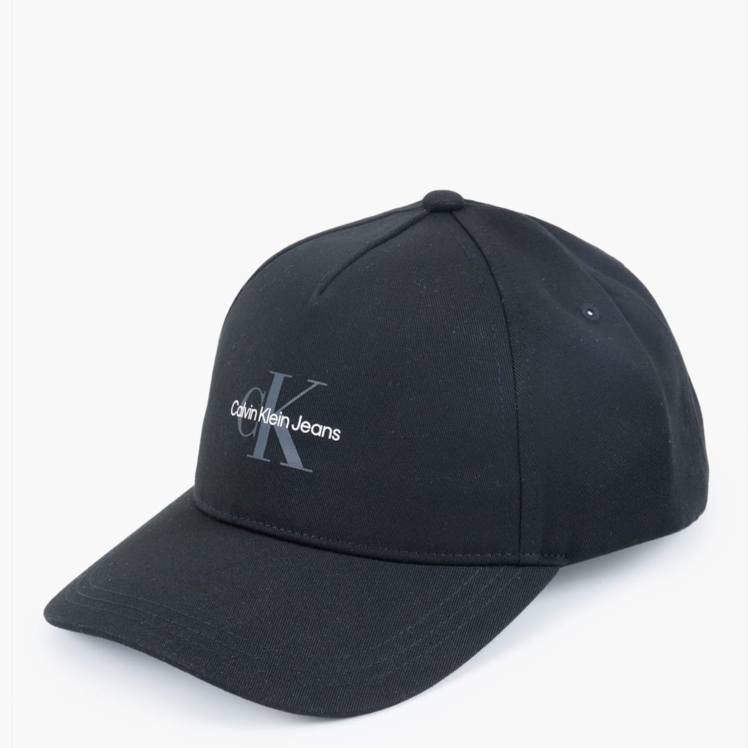 Ανδρικά Καπέλα Monoprint.Cap Μαύρο Ύφασμα Calvin Klein