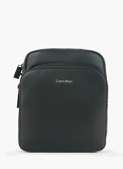 Men Bags Urban.Camera Blue Nylon Tommy Hilfiger