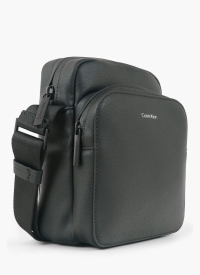 Men Bags Urban.Camera Blue Nylon Tommy Hilfiger