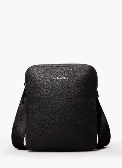 Ανδρικές Τσάντες Must.Flatpack Μαύρο ECOleather Calvin Klein