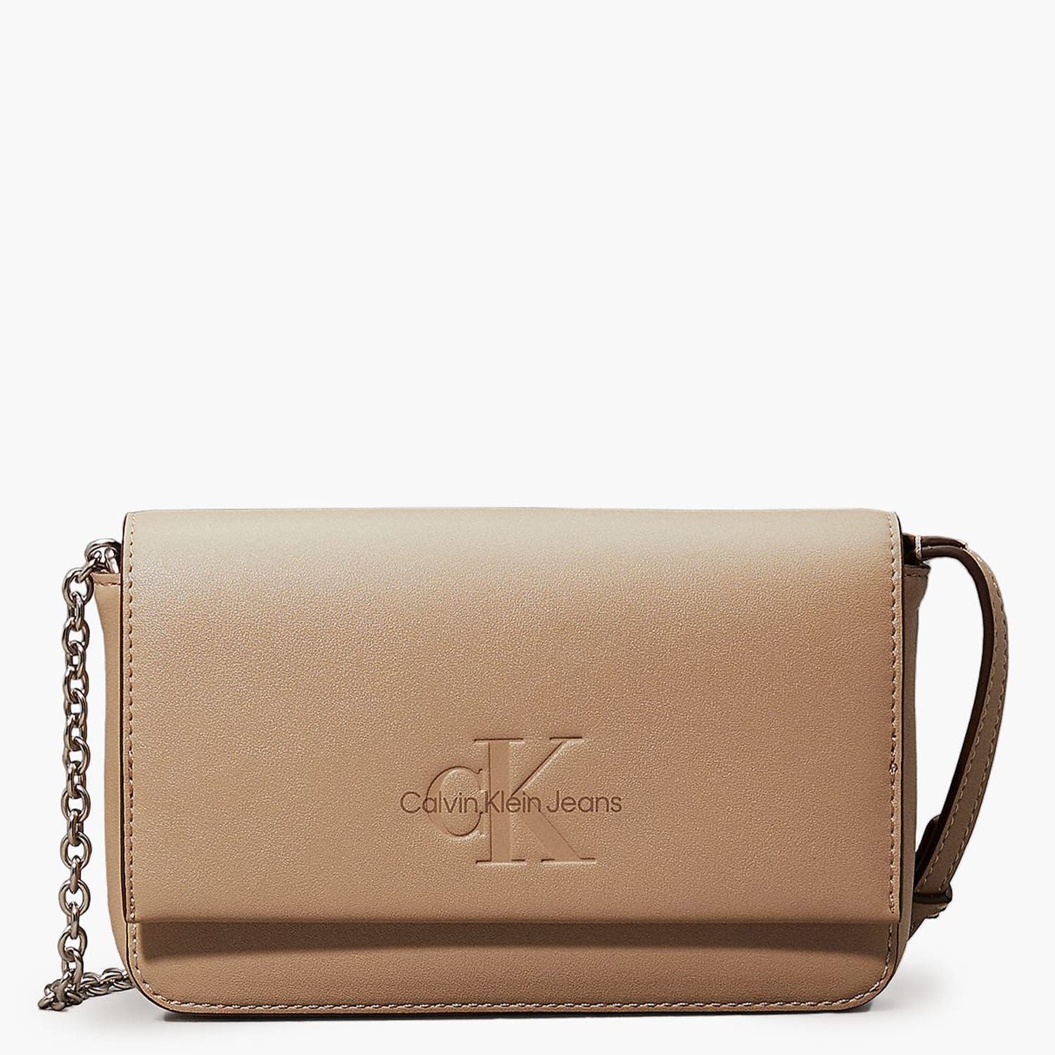 Γυναικείες Τσάντες Phone.Cb Μπεζ ECOleather Calvin Klein